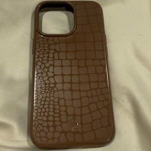 Velvet Caviar iPhone 13 Pro Phone Case - Shock Absorbent brown